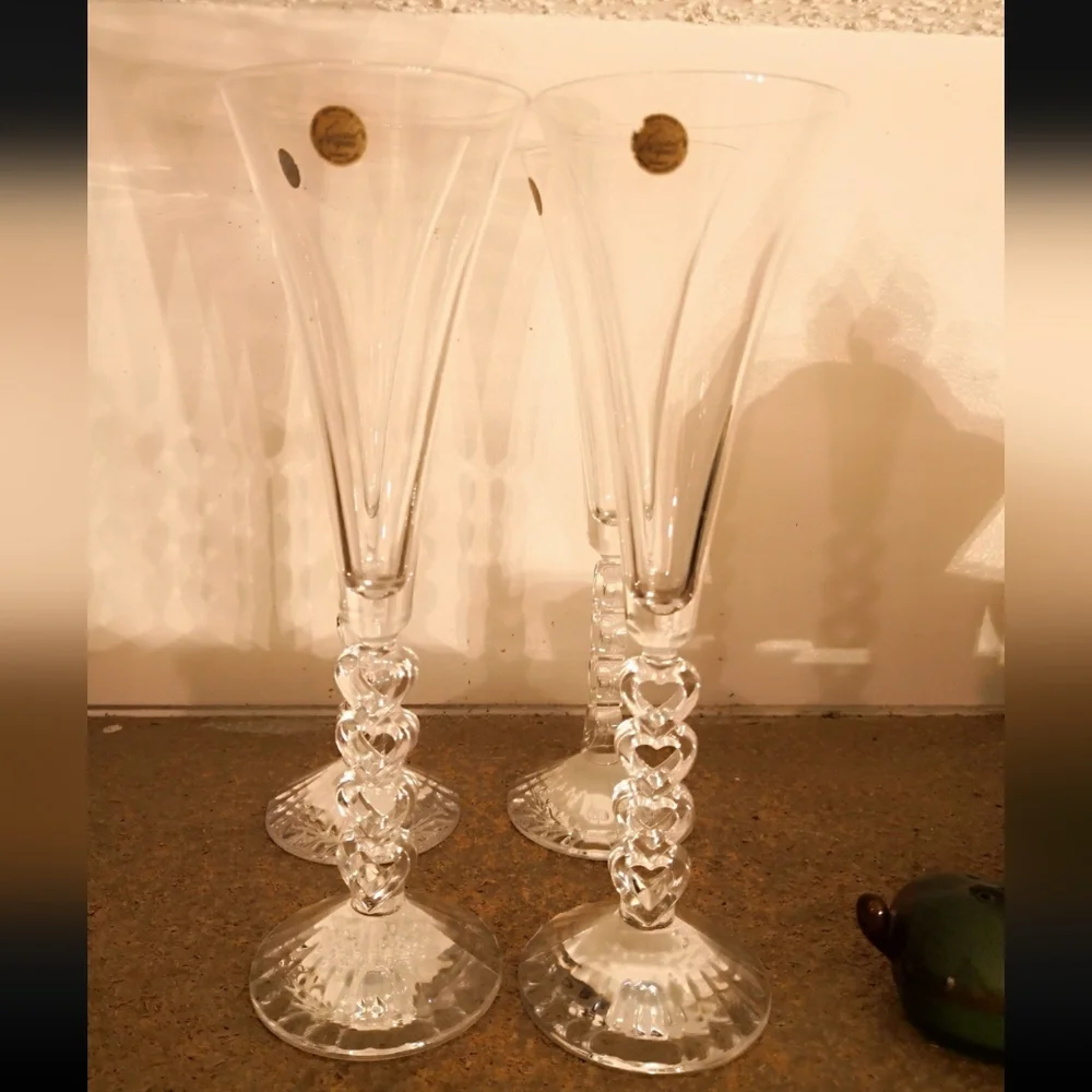 SALE Special Occasion ♥️ Stem Glasses set of 4 - Picture 2 of 4